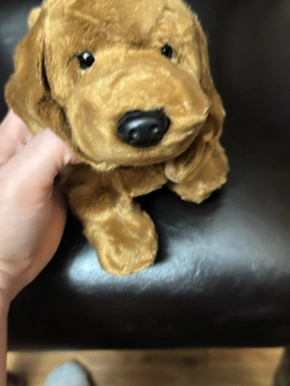 Dachshund Plush Stuffed Animal in Brown
